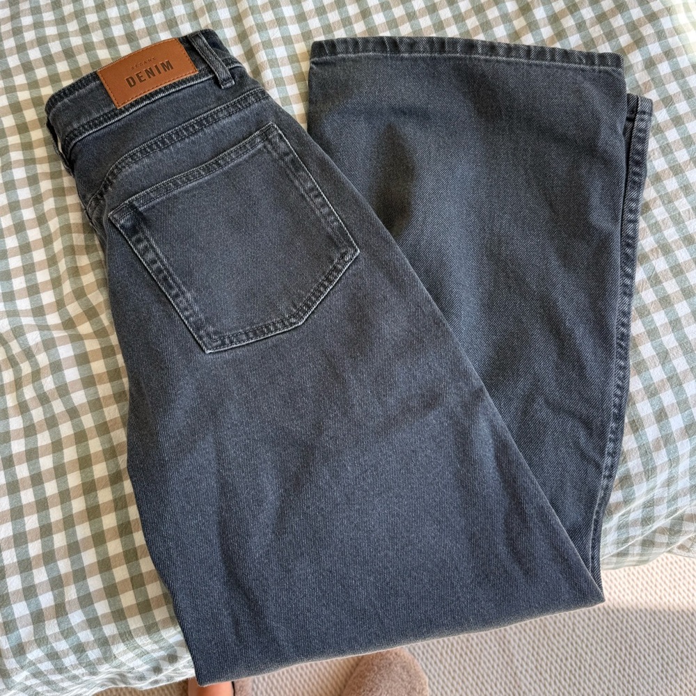 Sezane Dark Gray Women Jeans
